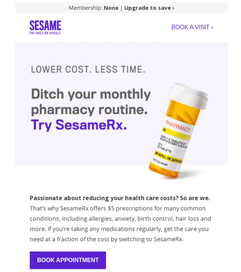 Sesame Example